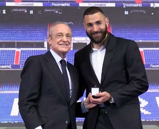 بيريز وبنزيما