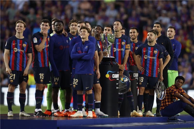 لاعبو برشلونة