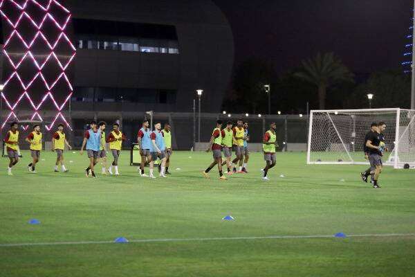 جانب من المعسكر