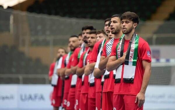 جانب من المباراة