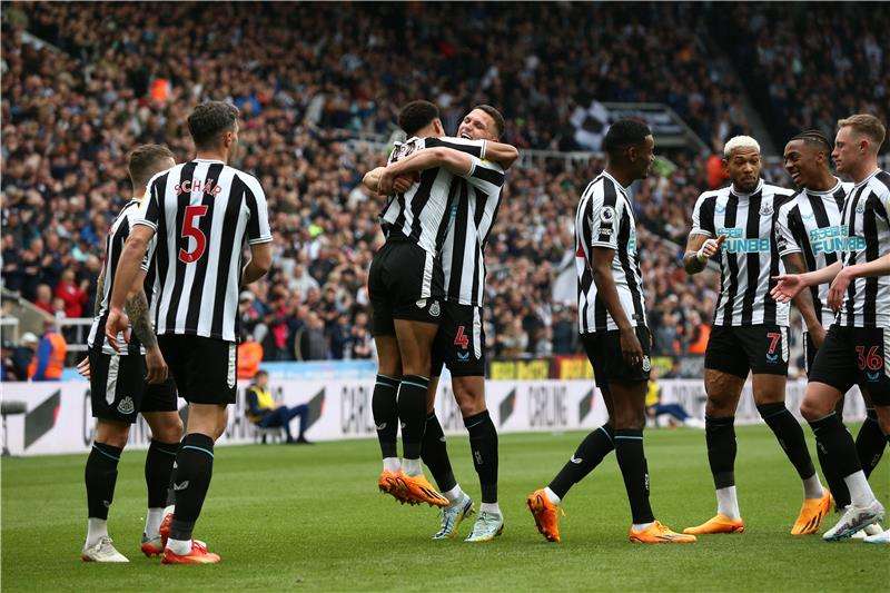 لاعبو نيوكاسل يونايتد