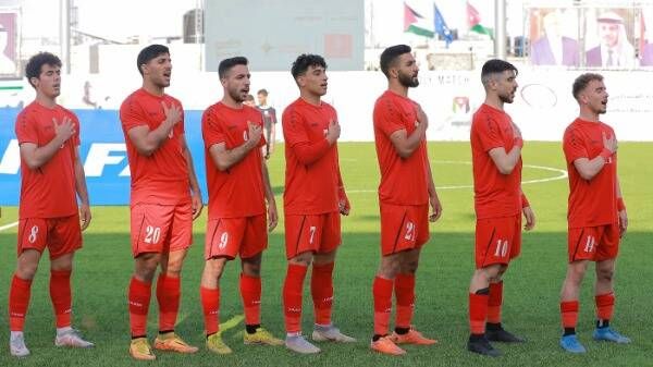 لاعبو منتخب الأردن الأولمبي