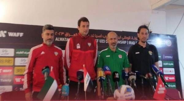 شنيشل وأبو زمع بالمؤتمر الصحفي