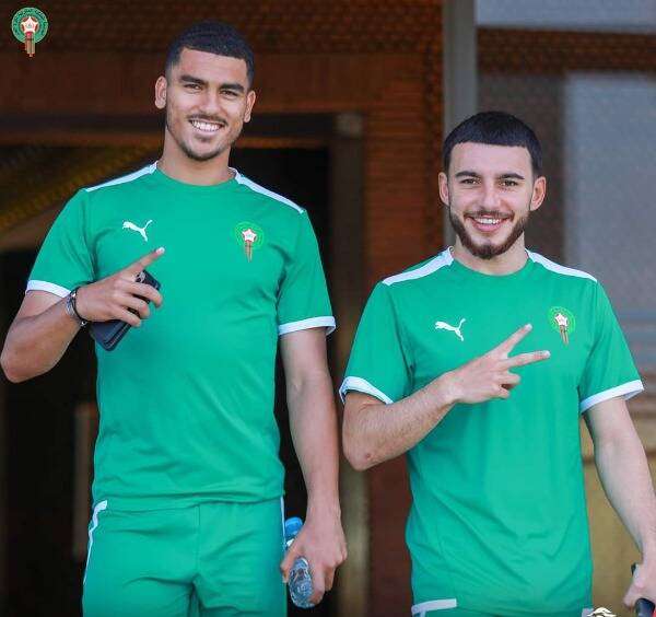 من تدريبات منتخب المغرب