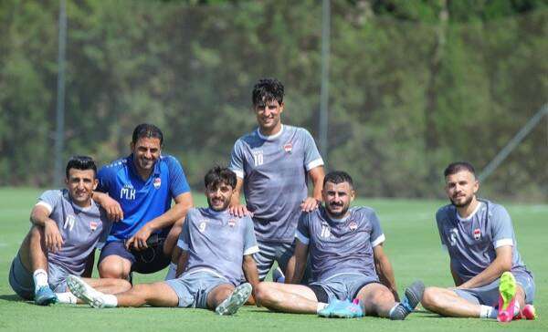 لاعبو منتخب العراق