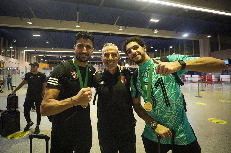 علي لطفي وميشيل يانكون ومصطفى شوبير