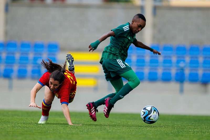 البندري المبارك في مباراة السعودية وأندورا