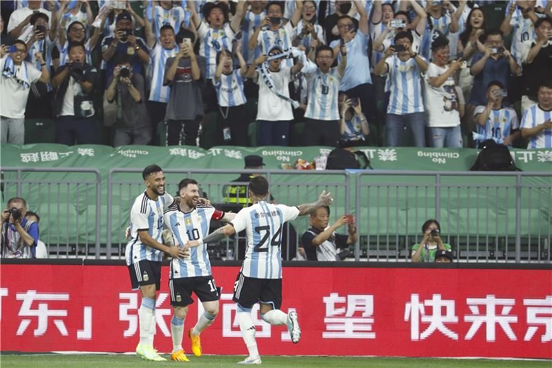 لاعبو منتخب الأرجنتين