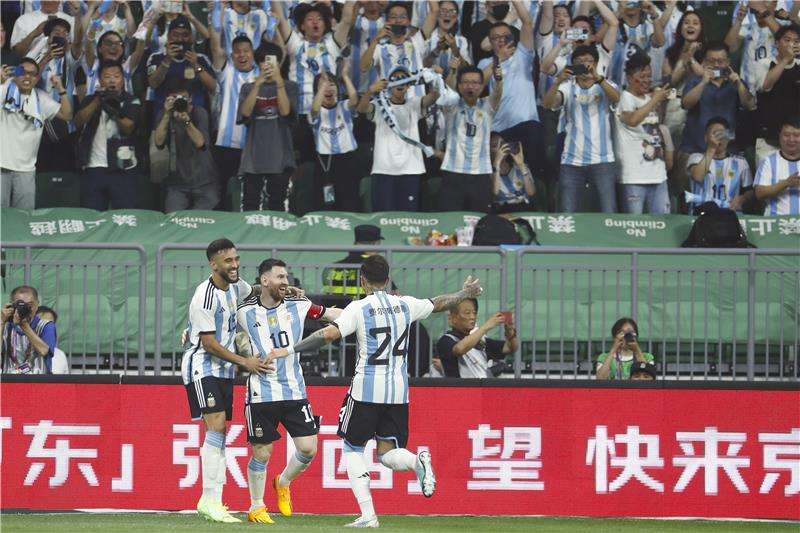 لاعبو منتخب الأرجنتين