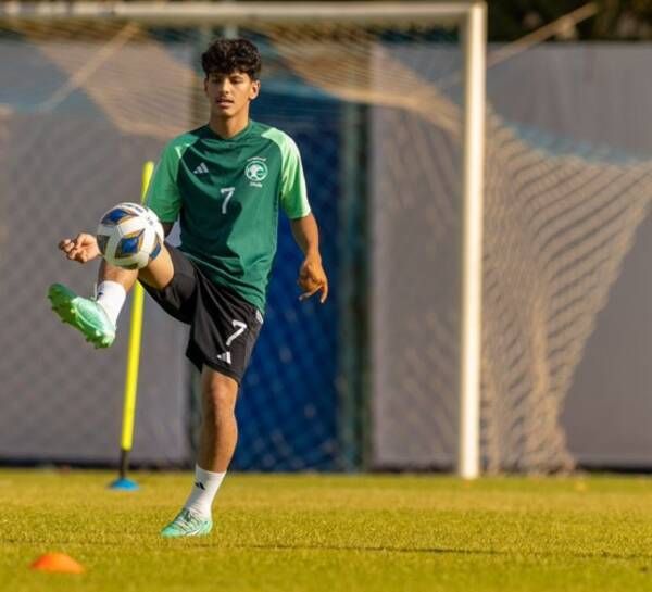 من مران المننتخب السعودي