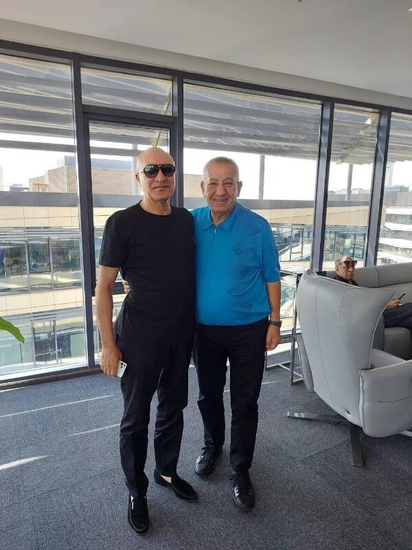 كامل أبو علي وسمير حلبية