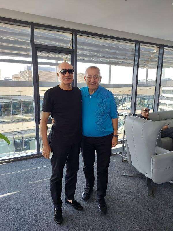 كامل أبو علي وسمير حلبية