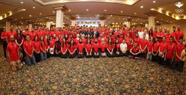 الوفد الأردني المشارك في الدورة