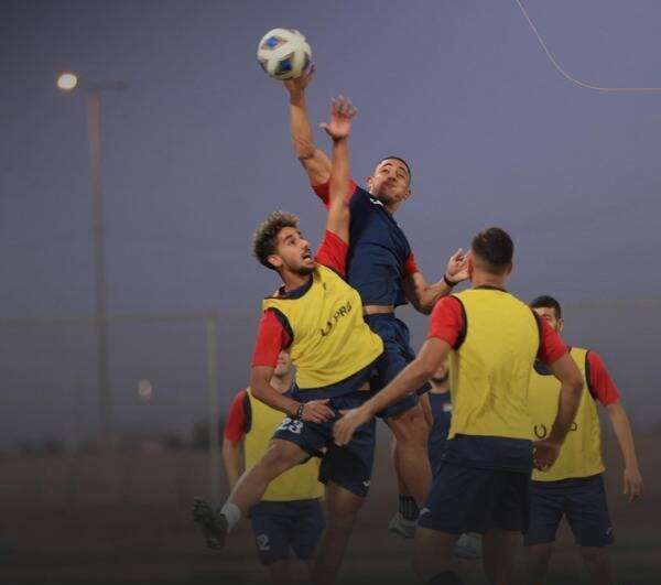 تدريبات المنتخب الأولمبي الفلسطيني