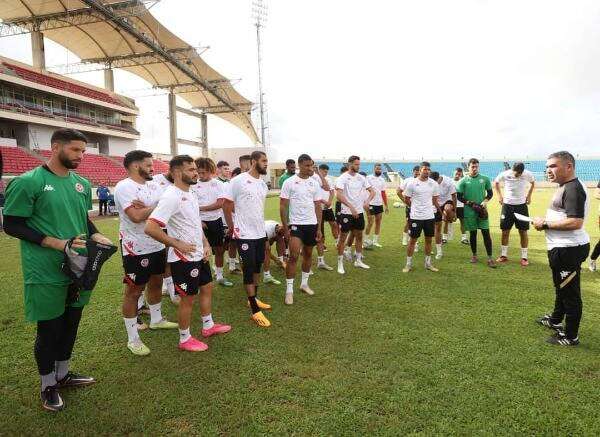 من تدريبات منتخب تونس