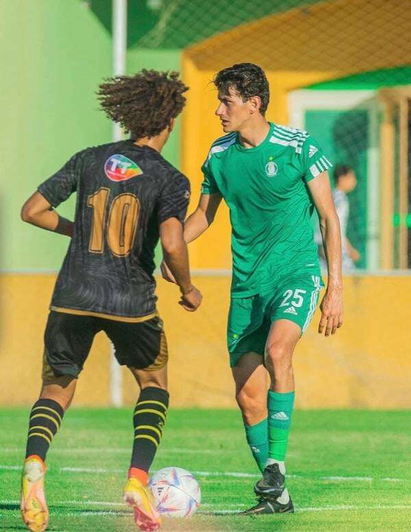 من المباراة