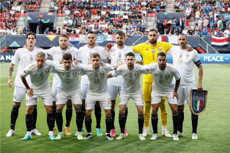 لاعبو منتخب إيطاليا