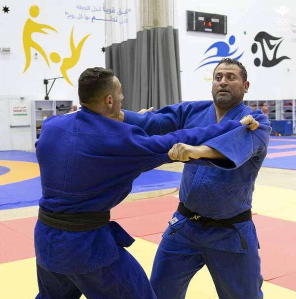 من تدريبات منتخب الجودو