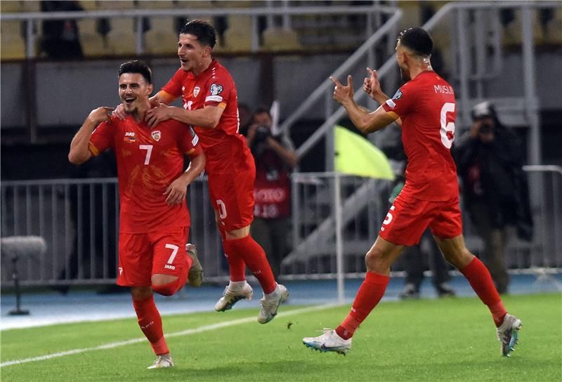 لاعبو مقدونيا الشمالية