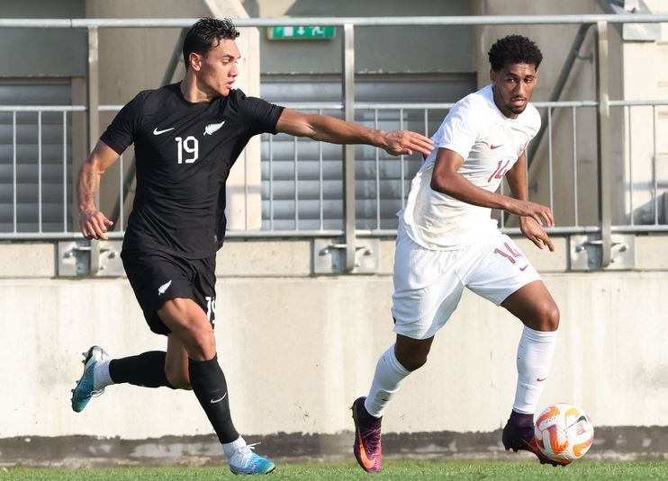 من مواجهة قطر أمام نيوزيلندا