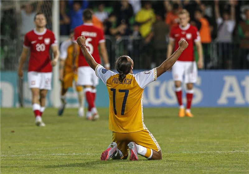 من مواجهة مولدوفا أمام بولندا