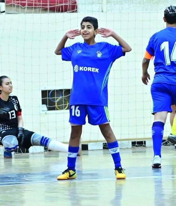 جانب من المباراة