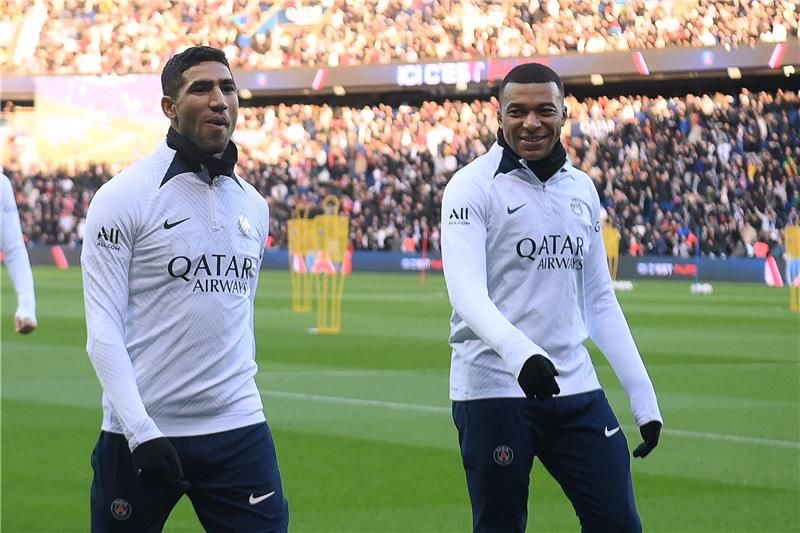 مبابي وحكيمي