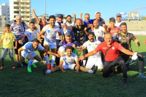 فرحة لاعبي المجد