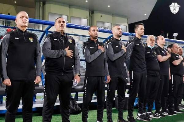 الجهاز الفني لمنتخب النشامى