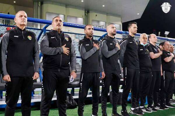 الجهاز الفني لمنتخب النشامى