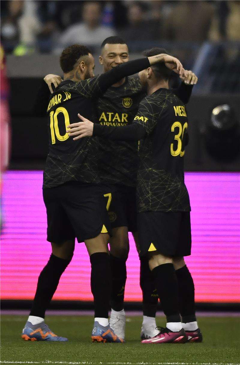 ميسي ومبابي ونيمار - أرشيفية