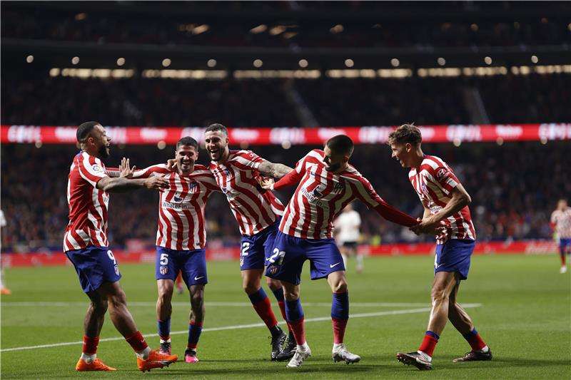 لاعبو أتلتيكو مدريد