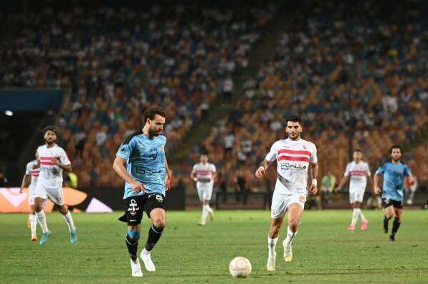 زيزو خلال المباراة