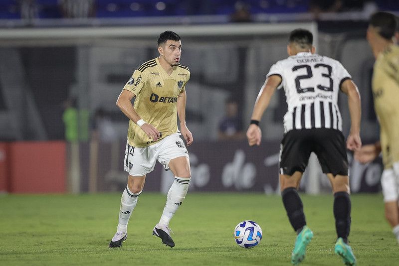 جانب من اللقاء (مصدر: أتلتيكو مينيرو)