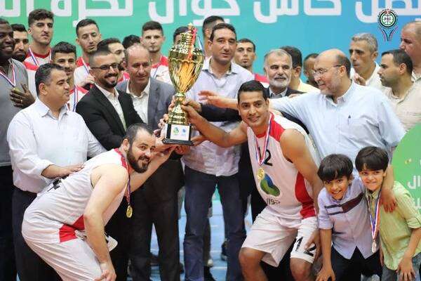 البريج بطل دوري السلة