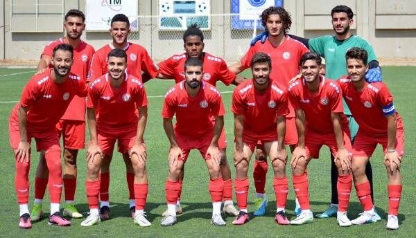 لاعبو منتخب لبنان الأولمبي