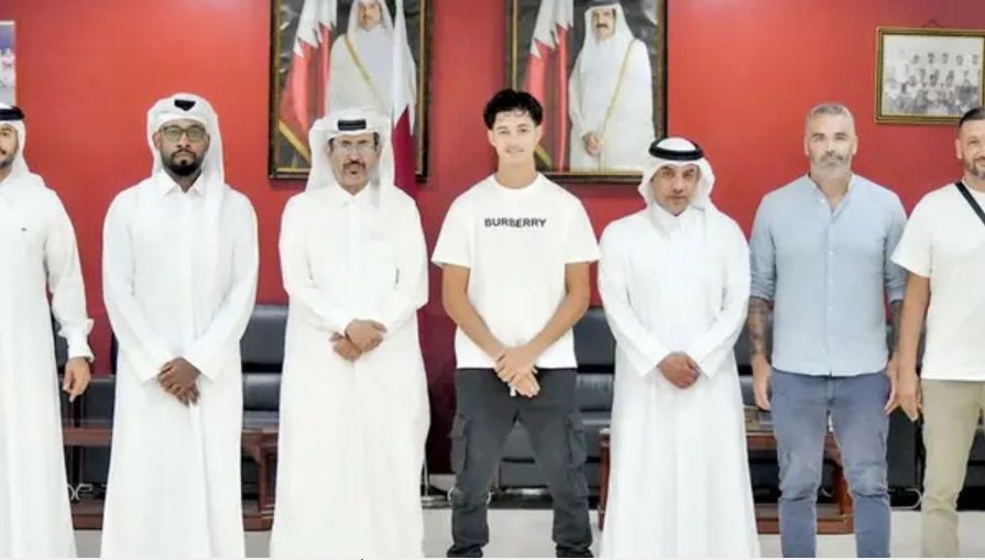 يونس الحناش مع مسؤولي الشمال