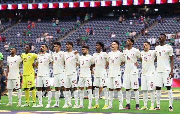 لاعبو منتخب قطر