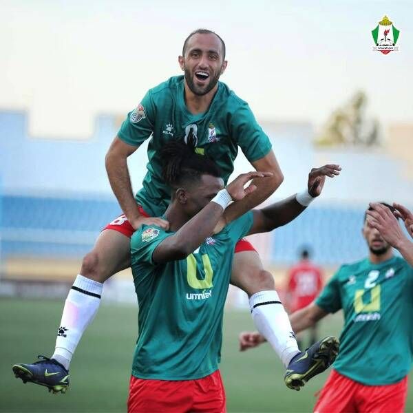 فرحة الوحدات بهدف الفوز