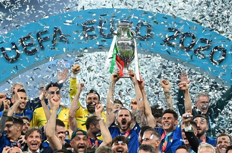 من تتويج إيطاليا بيورو 2020