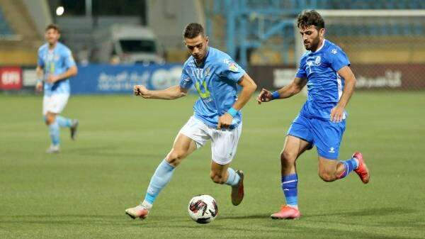 من لقاء الفيصلي والرمثا