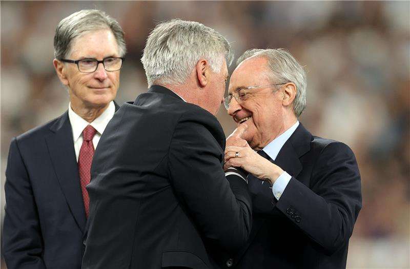 بيريز وكارلو أنشيلوتي