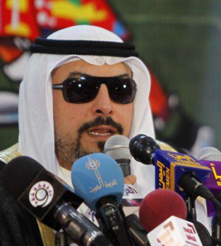 الشيخ طلال الفهد رئيس اتحاد كرة القدم الكويتي
