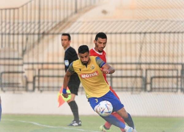 جانب من المباراة