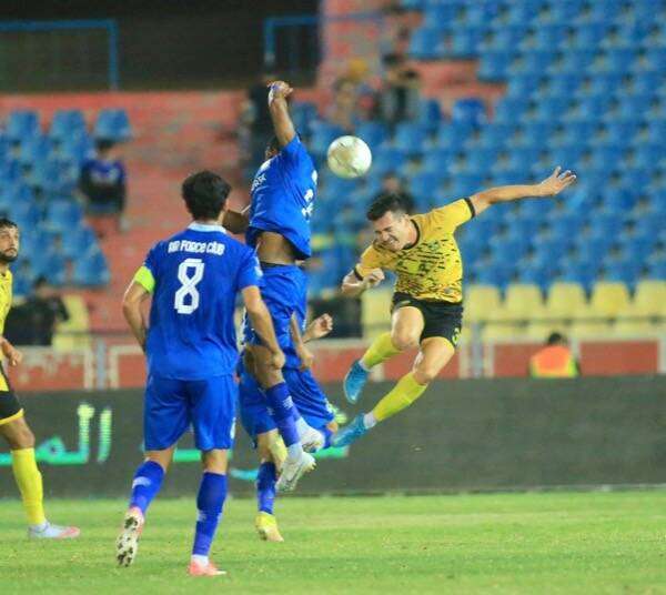 جانب من المباراة