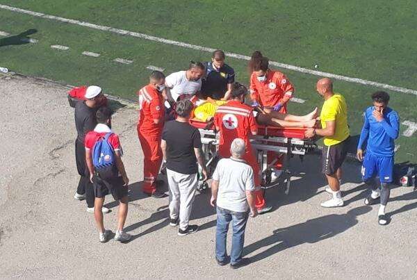 الصالح لحظة إصابته