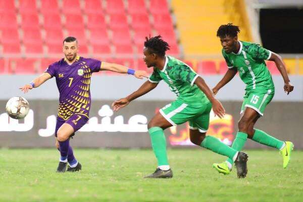 جانب من المباراة