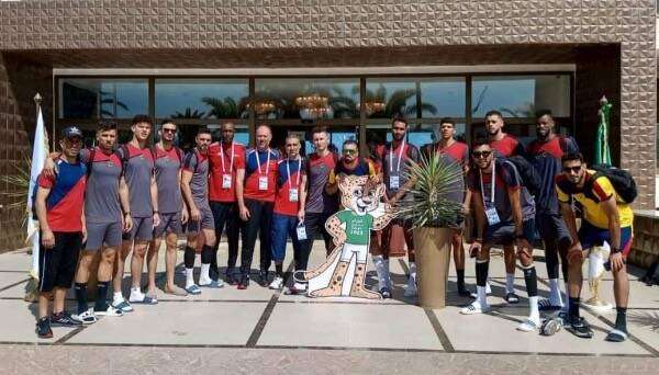 جانب من بعثة ليبيا