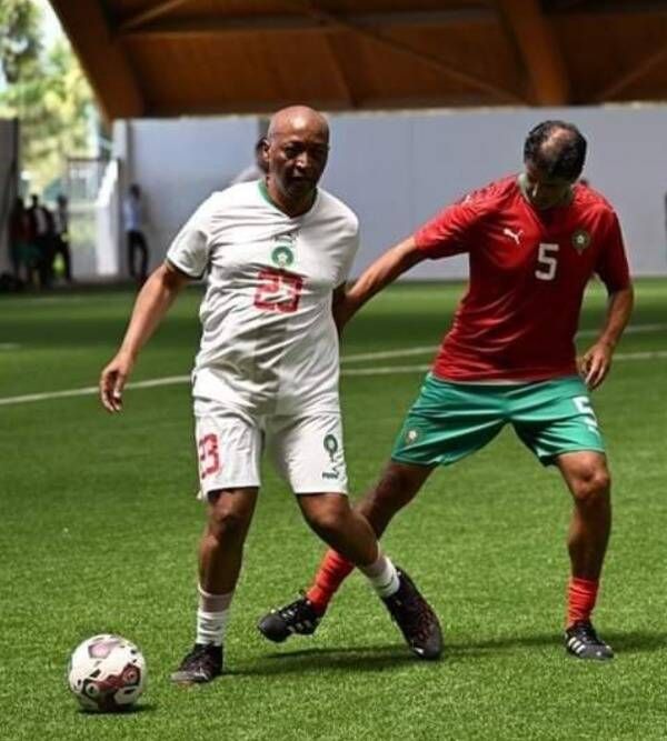 جانب من المباراة