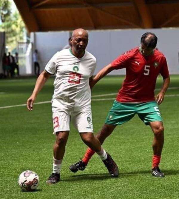 جانب من المباراة